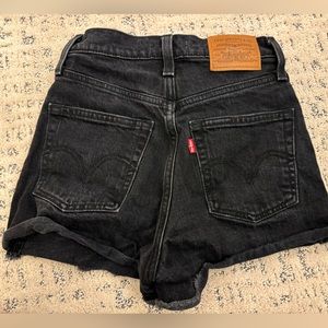 Levi’s ribcage shorts Black Size 23